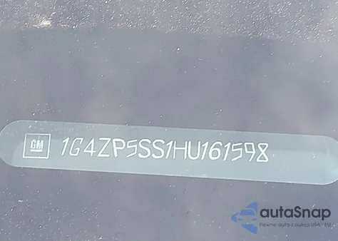 2017 Buick Lacrosse Essence from USA, damaged, VIN 1G4ZP5SS1HU161598